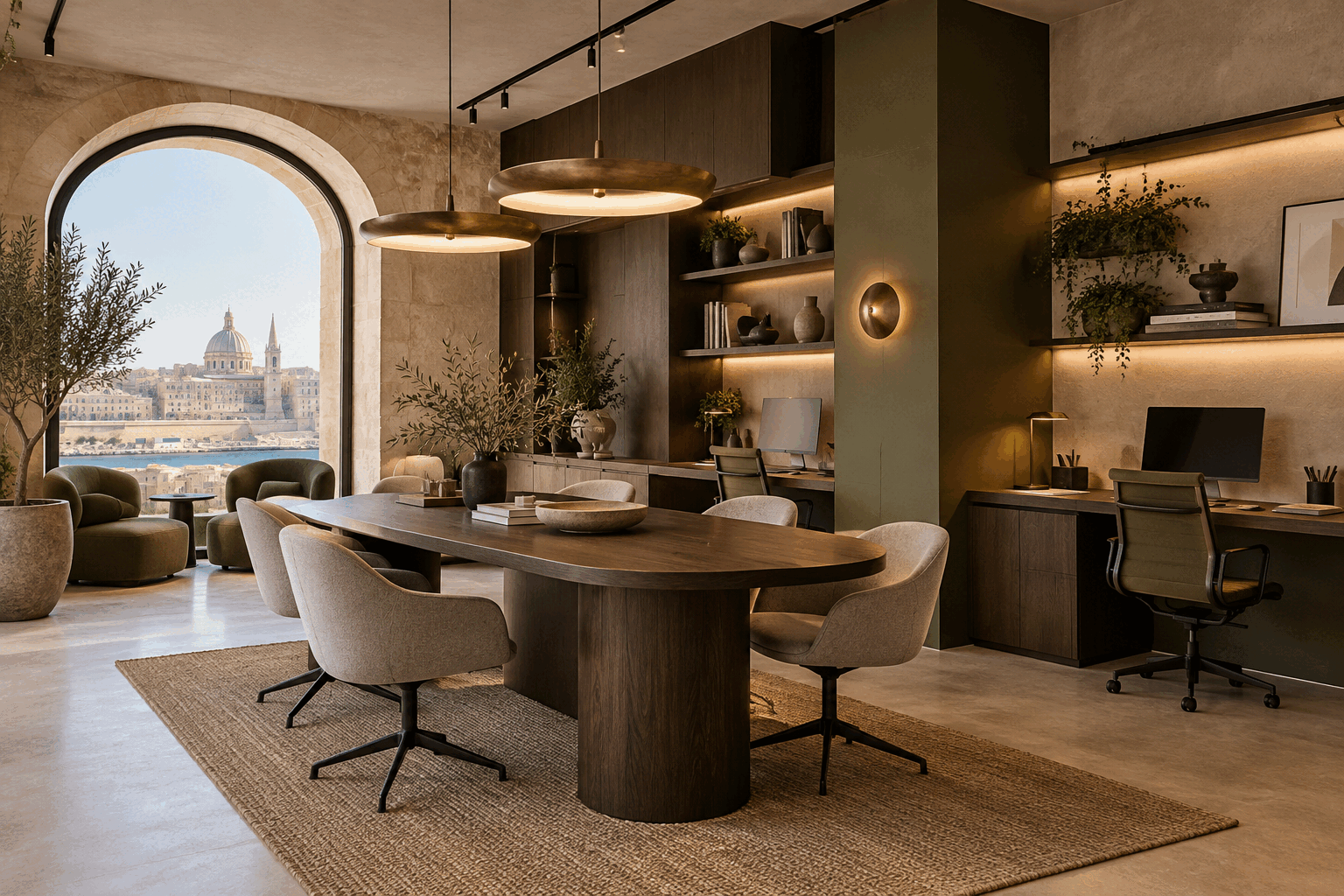 3-Eighty commercial interior concept
